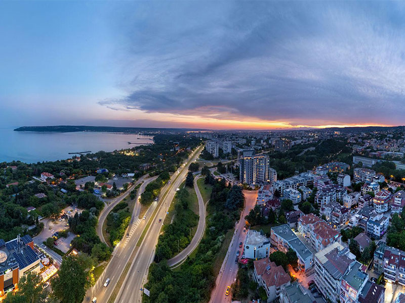 جولة مدينة فارنا البانورامية 